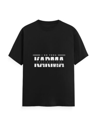 Karma Yoga T-Shirt - Black, M